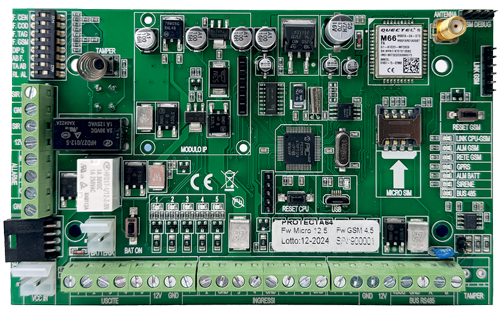 scheda elettronica Protecta64