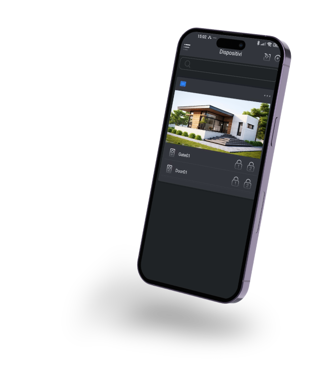 Mockup app V-Guardian Evo