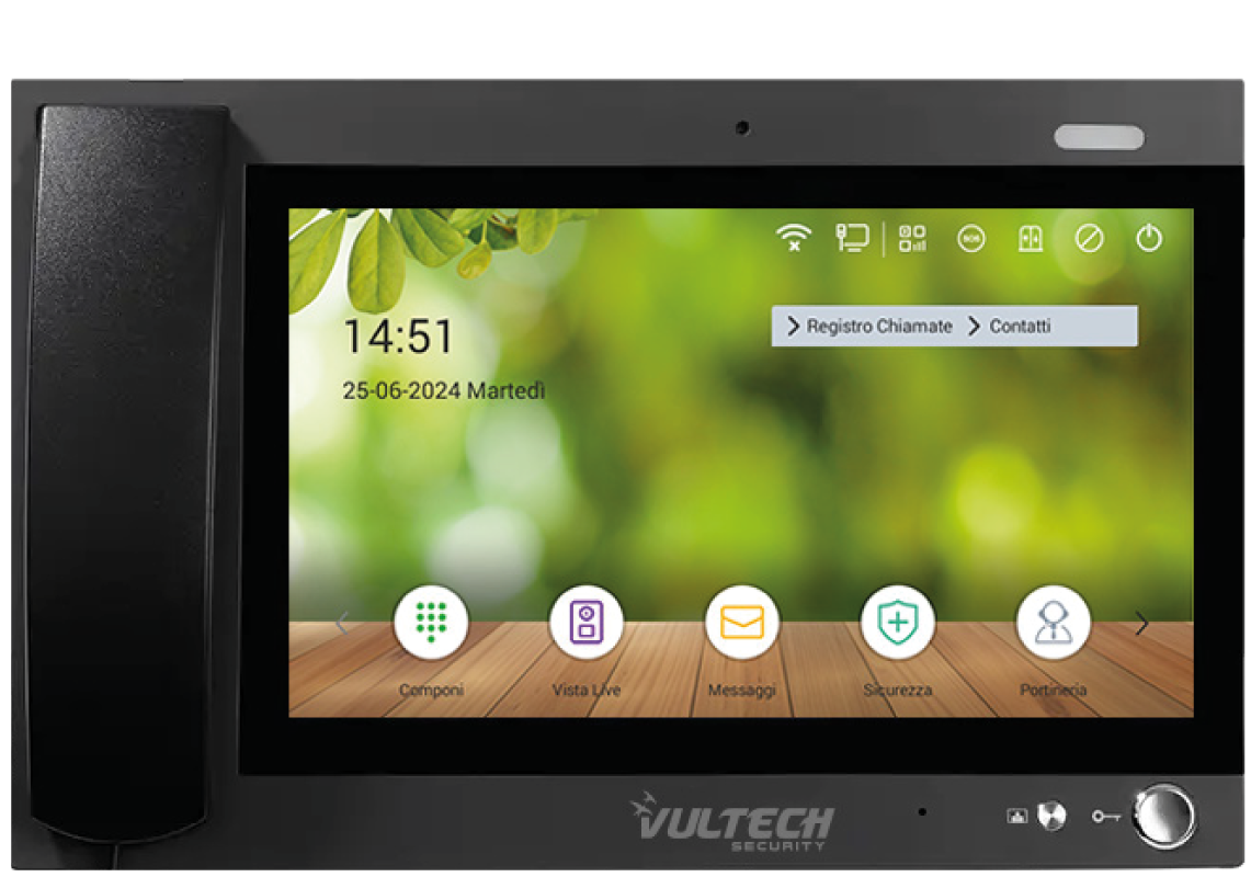 Tecnologia IP: postazione interna VS-MST209-ADN