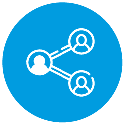 icona gestione account linea Evo VulTech Security