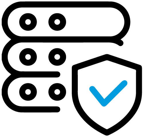 icona privacy e sicurezza linea Evo VulTech Security