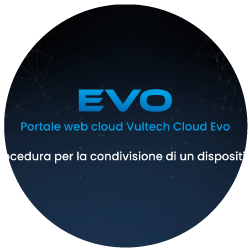 icona tutorial condivisione dispositivo su WebCloud Evo VulTech Security
