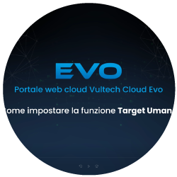 icona tutorial target umano su WebCloud V-Guardian Video Management Evo VulTech Security